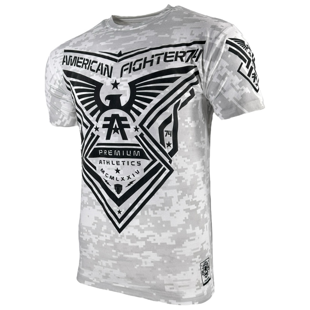 American Fighter Men's T-Shirt Yardley Premium Athletic White XS-4XL